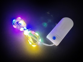 Luces alambre multicolor